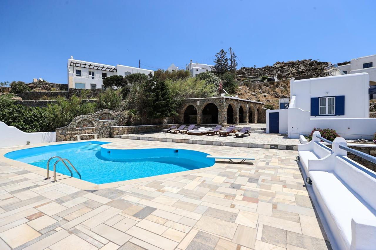 Mykonos In White Villa Mykonos Town Eksteriør billede