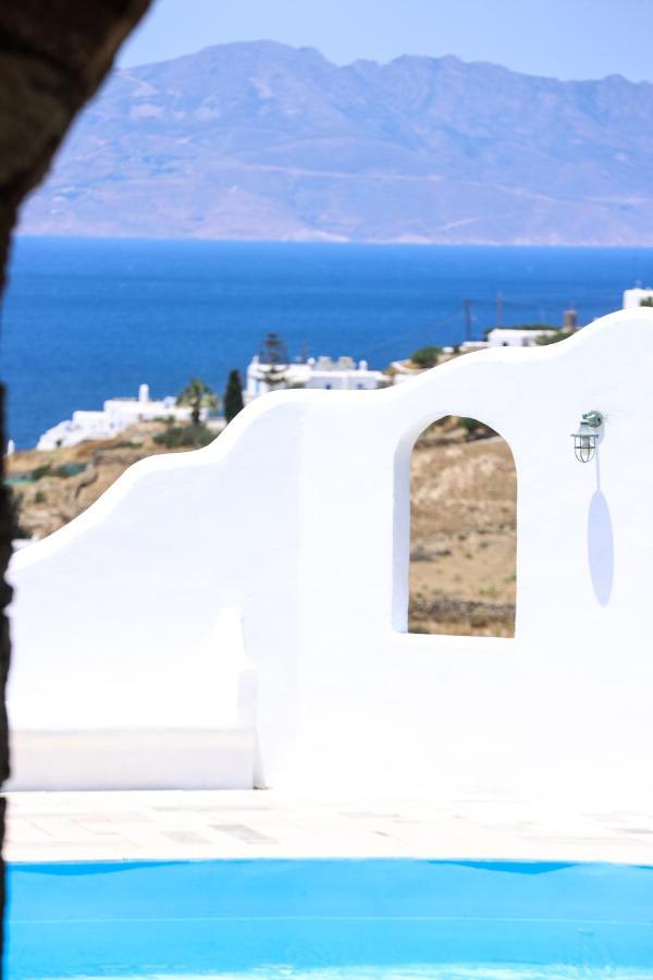 Mykonos In White Villa Mykonos Town Eksteriør billede