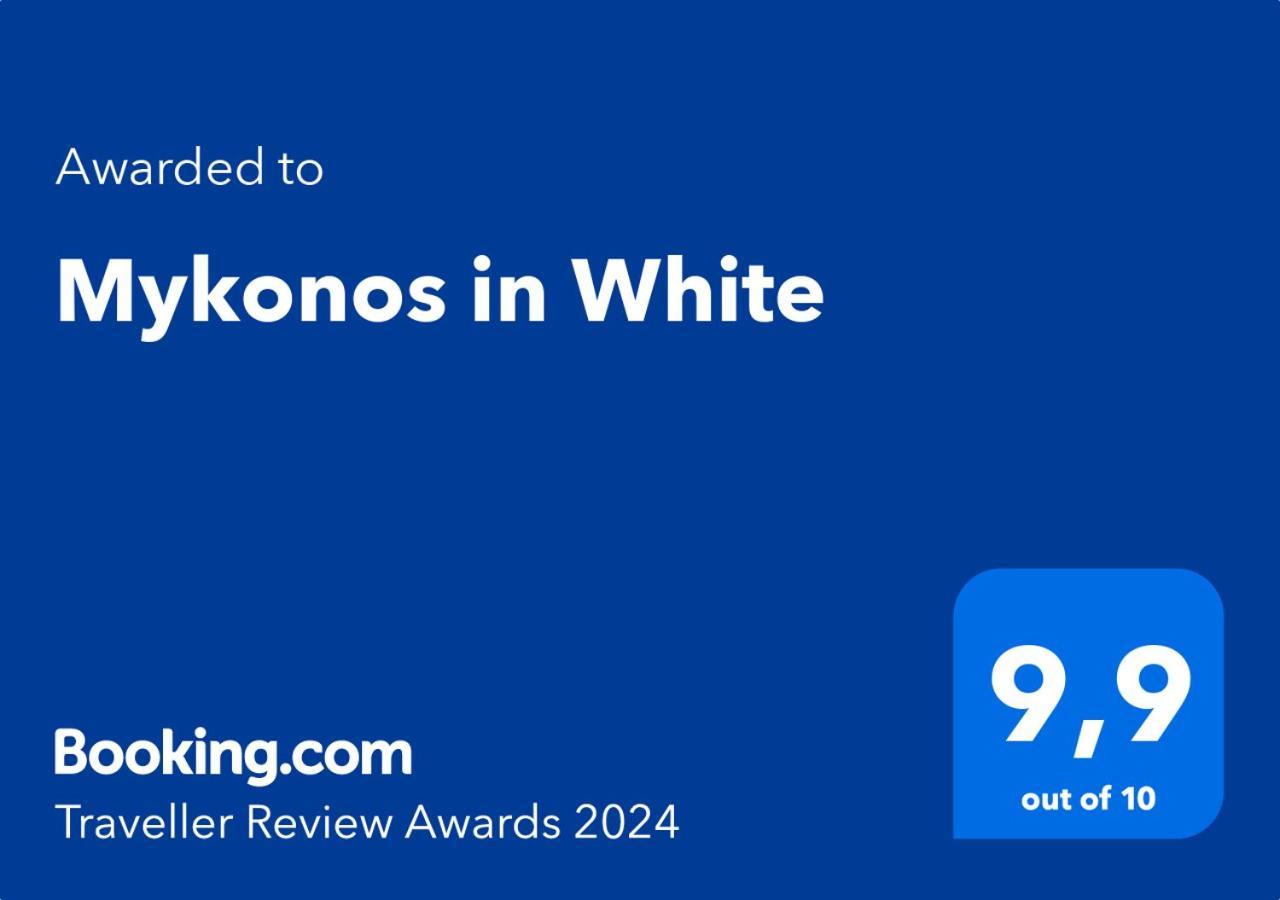 Mykonos In White Villa Mykonos Town Eksteriør billede